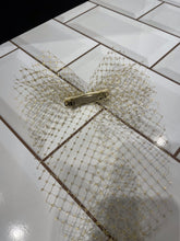 Load image into Gallery viewer, Couture Gold mesh hair clip