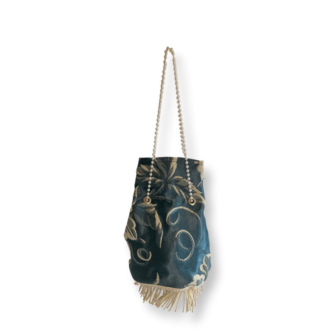 Loubiphore Embroidered Bucket Bag in Multicoloured - Christian
