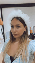 Load image into Gallery viewer, White Tulle headband
