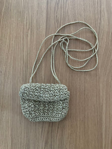 Vintage crochet hand-made bag