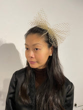 Load image into Gallery viewer, Couture Gold mesh headband