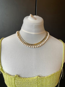 Amy Pearl & Chain necklace