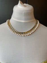 Load image into Gallery viewer, Amy Pearl &amp; Chain necklace